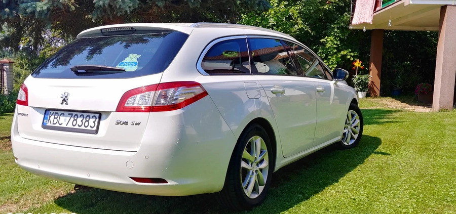 Peugeot 508 cena 20000 przebieg: 215000, rok produkcji 2011 z Łabiszyn małe 56